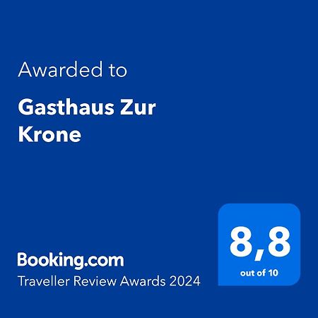 Hotel Gasthaus Zur Krone Windelsbach Zewnętrze zdjęcie